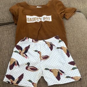 Daddy's Boy Boutique short set